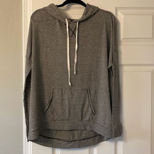 American Eagle Striped Hoodie